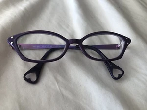 Seltene Betsy Johnson Katzenauge Herzbrille BJ0114 07 lila Ombre Web 51-17-135 - Bild 1 von 9
