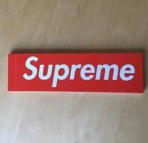 Supreme Box Logo Sticker Red Authentic Brand New Free Shipping Ships Same Day ✉️ - Picture 1 of 3