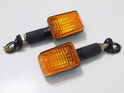 Mini Blinker Honda Suzuki Kawasaki Yamaha Motorrad 12V/21W e-geprüft, paar lang - Bild 1 von 4