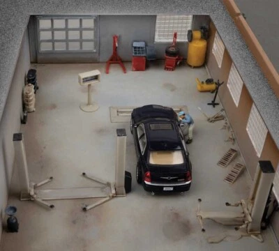 Spur H0 -- Bausatz Zubehör für Autowerkstatt - 4210 NEU - Bild 1 von 2