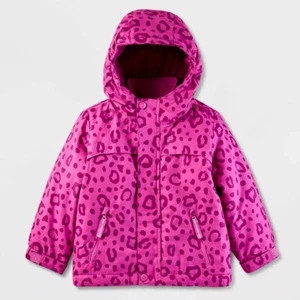 NEW Toddler Girls 12 month Cat & Jack 3-in-1 Snowplay Jacket - Picture 1 of 5
