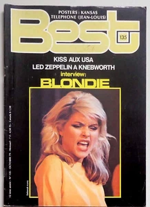 BEST octobre 1979 BLONDIE KISS LED ZEPPELIN POSTER INCLUS - Photo 1/1