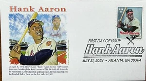 Graebner Capítulo AFDCS 5908 Henry Hank Aaron Eslogan de Béisbol Cancelar  - Imagen 1 de 1