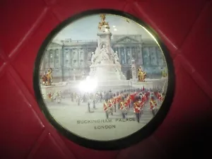 SPECCHIO COMPATTO souvenir BUCKINGHAM PALACE LONDON vintage nuovo con scatola - anni '60 - Foto 1 di 6