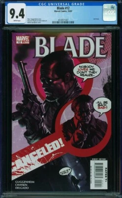 Blade #12 (CGC 9.4 White) Marvel 2006, Highest Graded, Low Print Run, Ship Disc - Image 1 of 3