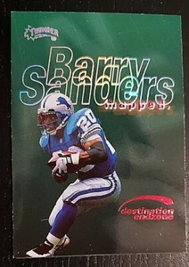 1998 SkyBox Thunder Destination Endzone #12DE Barry Sanders Team: Detroit - Picture 1 of 3