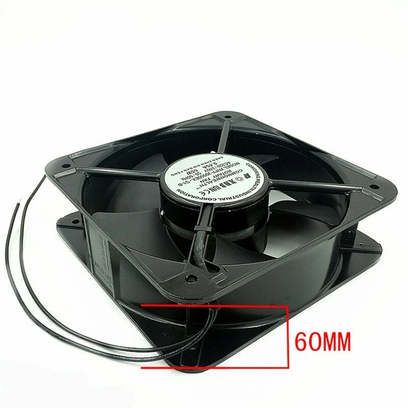 FP20060EX-S1-B 20CM 200x200x60 MM 20060 AC 220V Double Ball Bearing Axial Fan - Image 1 of 3