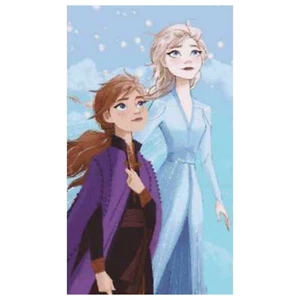 Frozen Handtuch 70x140 Kinderbadetuch Baumwolle Badehandtuch Kinder Strandtuch - Bild 1 von 3