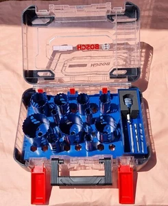 (BRAND NEW) Bosch EXPERT 14 Pieces Tough Material Carbide 11 Hole Saws Set - Picture 1 of 21
