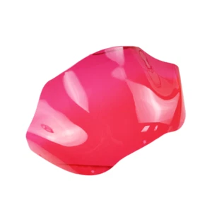 Red Motorcycle 13" Windshields Windscreen Wind Deflector for Harley Roda Glide - Picture 1 of 3