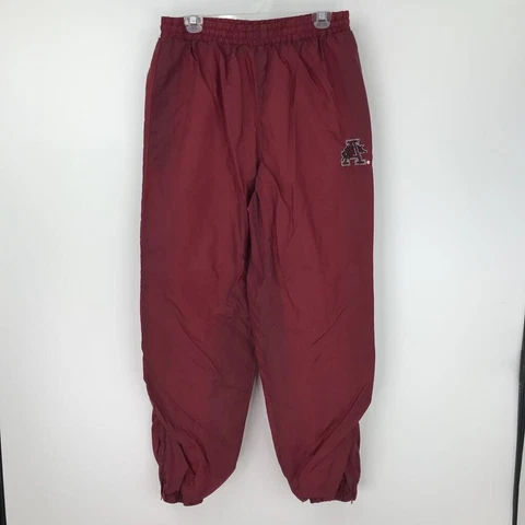 Vintage Arkansas Razorbacks Turbo Zone Mens Pants Red Drawstring Lined Pockets L Cover