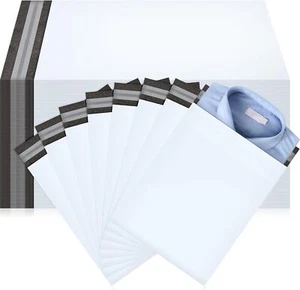 500 buste buste per spedizioni postali poli sacchetto imballaggio 6x9 9x12 10x13 14,5x19 US - Foto 1 di 6