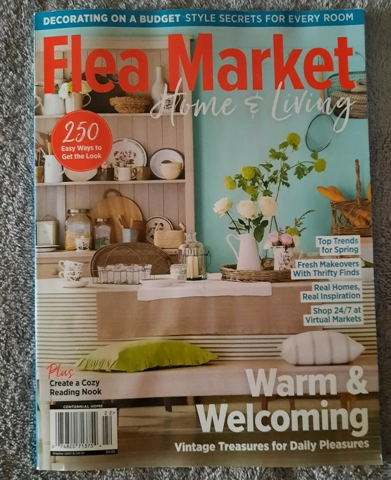 Flea Market Home & Living Magazine Centennial 250 Easy Ways to Get the LOOK — 第 1/1 张图片