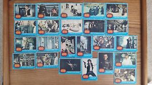 Star wars 1977 Bubble Gum Blue Cards - 23 cards