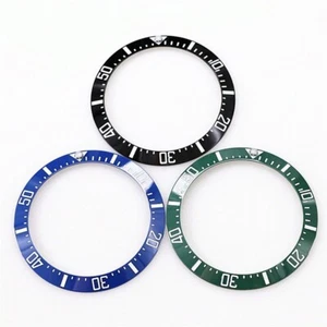 1 PC BLACK BEZEL INSERT FOR SEIKO WATCH SKX007 009 Watch Wrist Replacement Parts - Picture 1 of 14