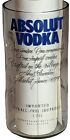 Handmade Absolute Vodka Bottle Vase - Tip Jar for Bar - 8.5" - 56oz - 1.666ml 