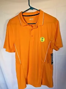 Polo de tenis de golf PRINCE para hombre que absorbe la humedad talla pequeña caléndula blanca S nuevo con etiquetas - Imagen 1 de 2