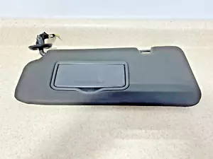 2008-2012 FORD ESCAPE SUN VISOR LH SIDE ONLY BLACK COLOR WITH LIGHTS OEM - Picture 1 of 3