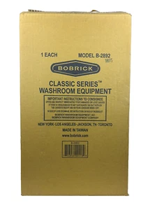 NEU Bobrick B2892 18UTS Twin Jumbo Rolle kommerzieller Toilettenpapierspender - Bild 1 von 19