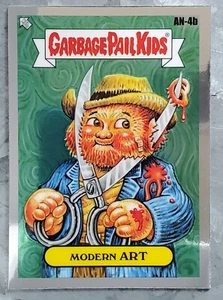 #AN-4b Arte Moderno 2024 Topps Cubo de Basura Niños Cromo Serie 7 - Imagen 1 de 2