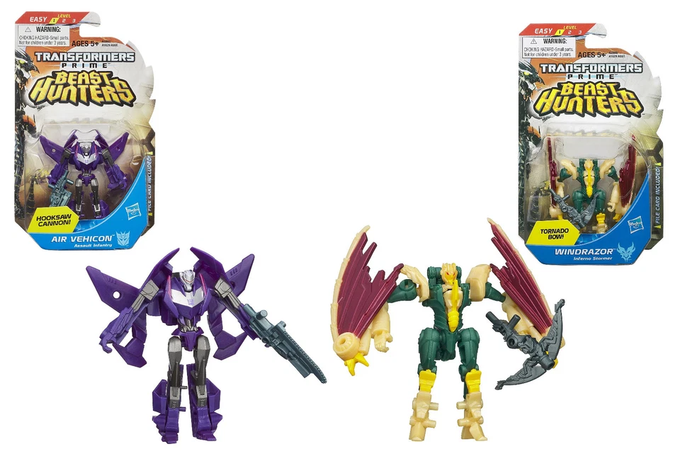 TRANSFORMERS PRIME - BEAST HUNTERS - AIR VEHICON WINDRAZOR ACTION FIGURE HASBRO - Immagine 1 di 1