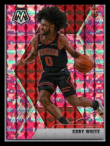 2019-20 Panini Mosaic Coby White #211 Camo Pink - Bild 1 von 2