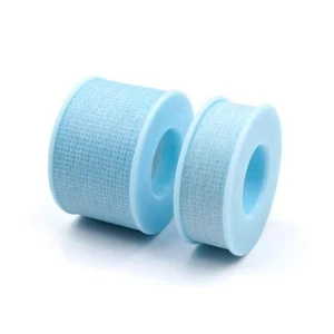 1pc Blue Micropore Silicone Gel Eyelash Tape - Breathable Sensitive Under Eye - Picture 1 of 29