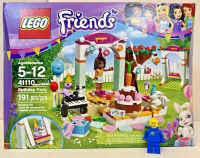 LEGO (41110) Friends: Fiesta de Cumpleaños Pastel Globos Andrea Nuevo Precintado Retirado Foto 1 de 4