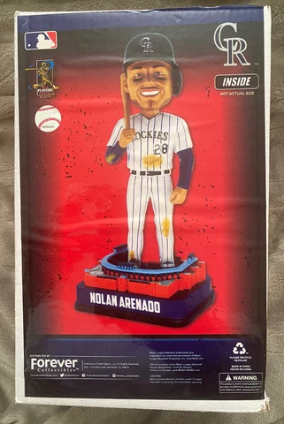 2017 Nolan Arenado Colorado Rockies Forever Bobblehead Limited Edition #87/216 Cover