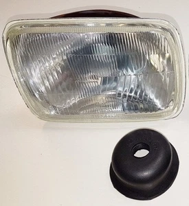 FÜR JEEP WRANGLER YJ CHEROKEE XJ HAUPTSCHEINWERFER H4 14x20 E-PRÜF.SCHWEINWERFER - Bild 1 von 2