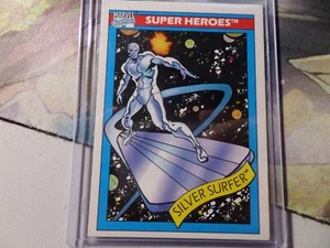 Silver Surfer #32 - 1990 Impel Marvel Universe Superheroes Series 1 Comic Card - Picture 1 of 2