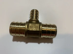25 pz raccordo pex maglietta ottone 3/4 3/4 1/2 - Foto 1 di 2