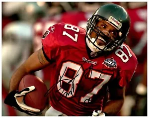 Keenan McCardell Buccaneers Super Bowl 37 Signed Autographed 8x10 Color Photo - Picture 1 of 2