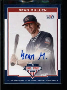 SEAN MULLEN 2017 PANINI USA STARS & STRIPES AUTOGRAPH AUTO #208/399 AH7842 - Picture 1 of 1