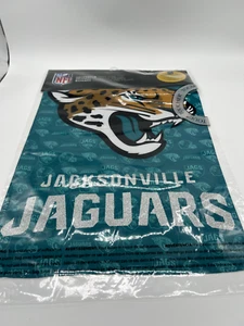 Jacksonville Jaguars Glitzer Garten Flagge zweiseitig 12,5 x 18 NFL Football - Bild 1 von 4