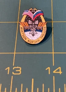ISS Expedition 5 Peggy Whitson Pin Lapel - Picture 1 of 4