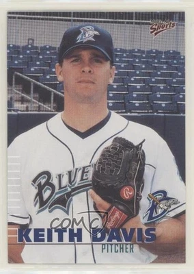 2000 Multi-Ad Sports Bridgeport Bluefish Keith Davis #8 - Image 1 of 2