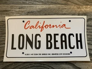 Pegatina de parachoques Long Beach California - Imagen 1 de 1