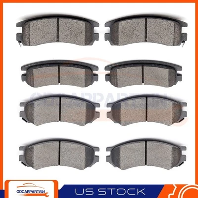 Pastillas de freno delanteras y traseras de cerámica para Saturn SC2 1993-1998 Saturn SW2 Foto 1 de 4