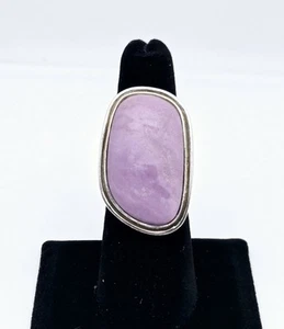 Jay King Mine Finds Sterling Silver Phosphosiderite Gemstone Ring Size 6.5 -18g - Picture 1 of 5