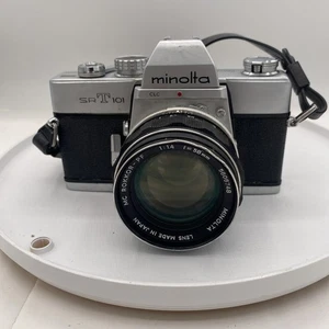 Minolta SRT 101 Film Camera MC Rokkor PF 58mm F/1.7 /JP Read Description - Picture 1 of 21