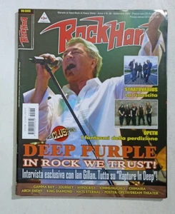 83671 ROCK HARD 2005 a. 4 n. 36 - Deep Purple / Opeth / Stratovarius / + Poster - Imagen 1 de 4