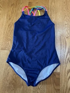 Mini Boden Rainbow Cross-Back Swimsuit 11-12years - Picture 1 of 3