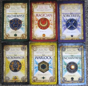 The Secrets of the Immortal Nicholas Flamel by Michael Scott Complete Series PB - Picture 1 of 7