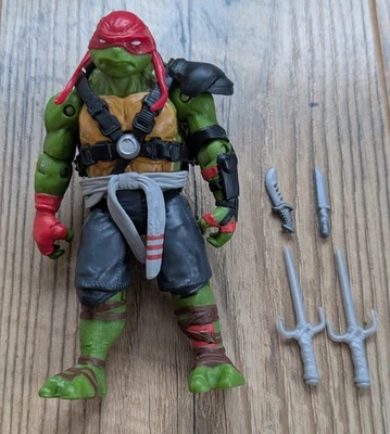 Teenage Mutant Ninja Turtles Action Figure Raphael 2015 Viacom Playmates - Image 1 of 4