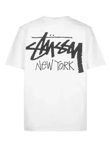 Neu mit Etikett Stussy New York Chapter T-Shirt weiß Herren Größe Medium - Bild 1 von 4