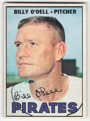 Billy O'Dell 1967 O-Pee-Chee #162 Pittsburgh Pirates GD-VG - Image 1 of 2