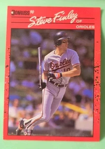 1990 Donruss - Steve Finley #215 - Baltimore Orioles  - Picture 1 of 2