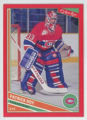 2013-14 O-PEE-CHEE Patrick Roy RED BORDER #318 - Image 1 of 2