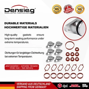 Juego de juntas de válvulas de mariposa Densieg puentes de admisión 6x32 mm para BMW E46 E90 E39 E60 - Imagen 1 de 6